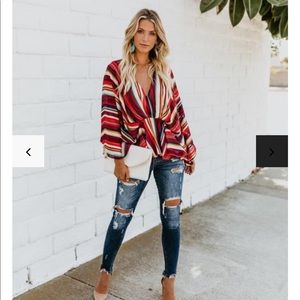 Speed Of Light Kimono Top